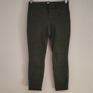 GAP Olive Skinny Ankle Pants